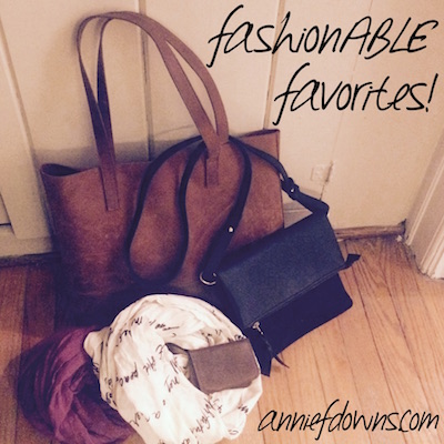 Annie's fashionABLE favorites!